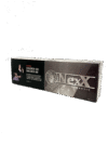 Nexx Ultra Lights 20 pack cigarette packaging with warning label on a green background.